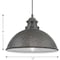 Progress Lighting Englewood Collection One-Light Hanging Lantern P550032-103 - alternate 9